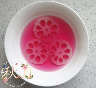 Rouge Lotus Root Slices recipe