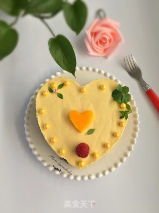 No-bake Mango Mousse Cake recipe