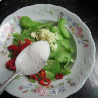 Cold Bitter Gourd recipe