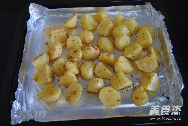 Rosemary Spicy Potatoes recipe