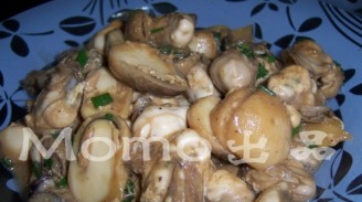 Fresh Mushroom and Pepper Oyster recipe