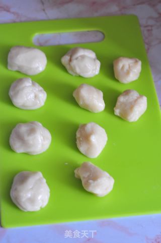 Taro Egg Yolk Crisp recipe
