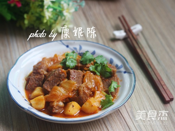 Kimchi Beef Brisket recipe