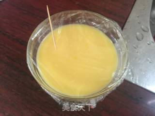 Steamed Egg with Shrimp Skin recipe