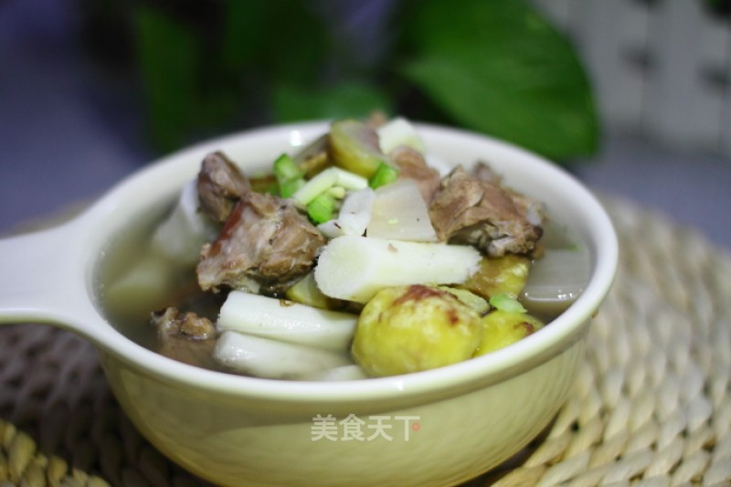 Yam Chestnut Duck Soup recipe