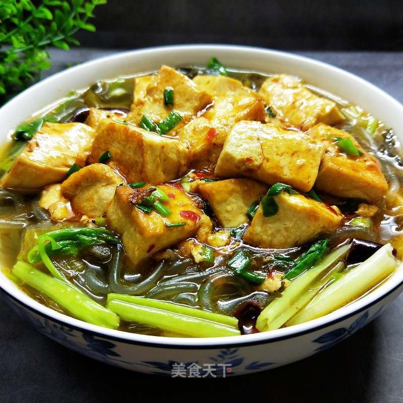 Tofu Braised Vermicelli recipe