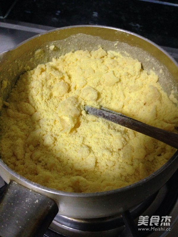 Cornmeal Butter Wowotou recipe