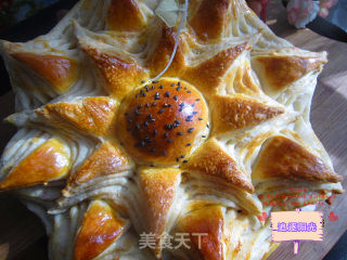 Stunning--salad Pork Floss Flower Bread recipe