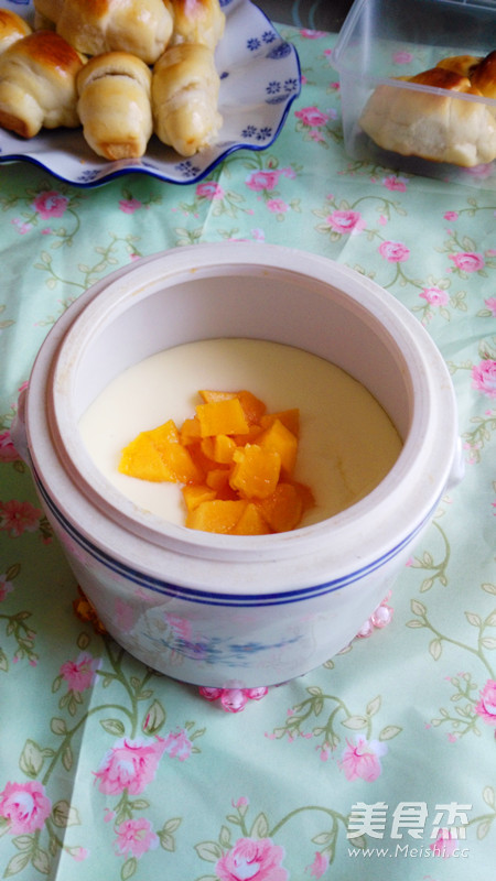 Papaya Milk Stewed Eggs recipe