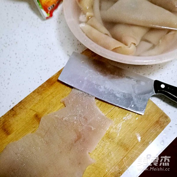 Crystal Pig Skin Jelly recipe