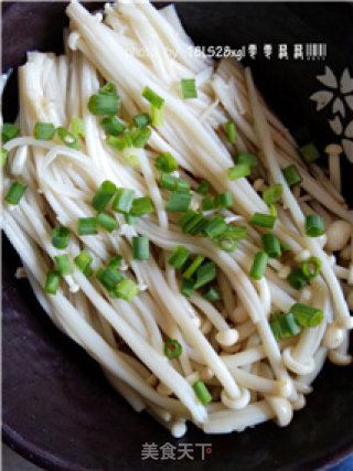 Boiled Enoki Mushroom recipe
