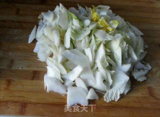 Braised Cabbage with Gluten recipe