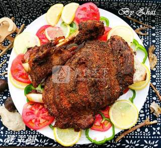 #aca烤明星大赛#roast Leg of Lamb with Spices recipe