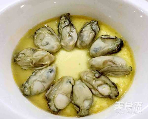 Oyster Steamed Custard recipe