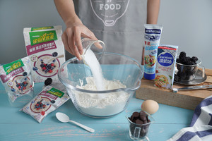 Berry Chocolate Oatmeal Scones recipe