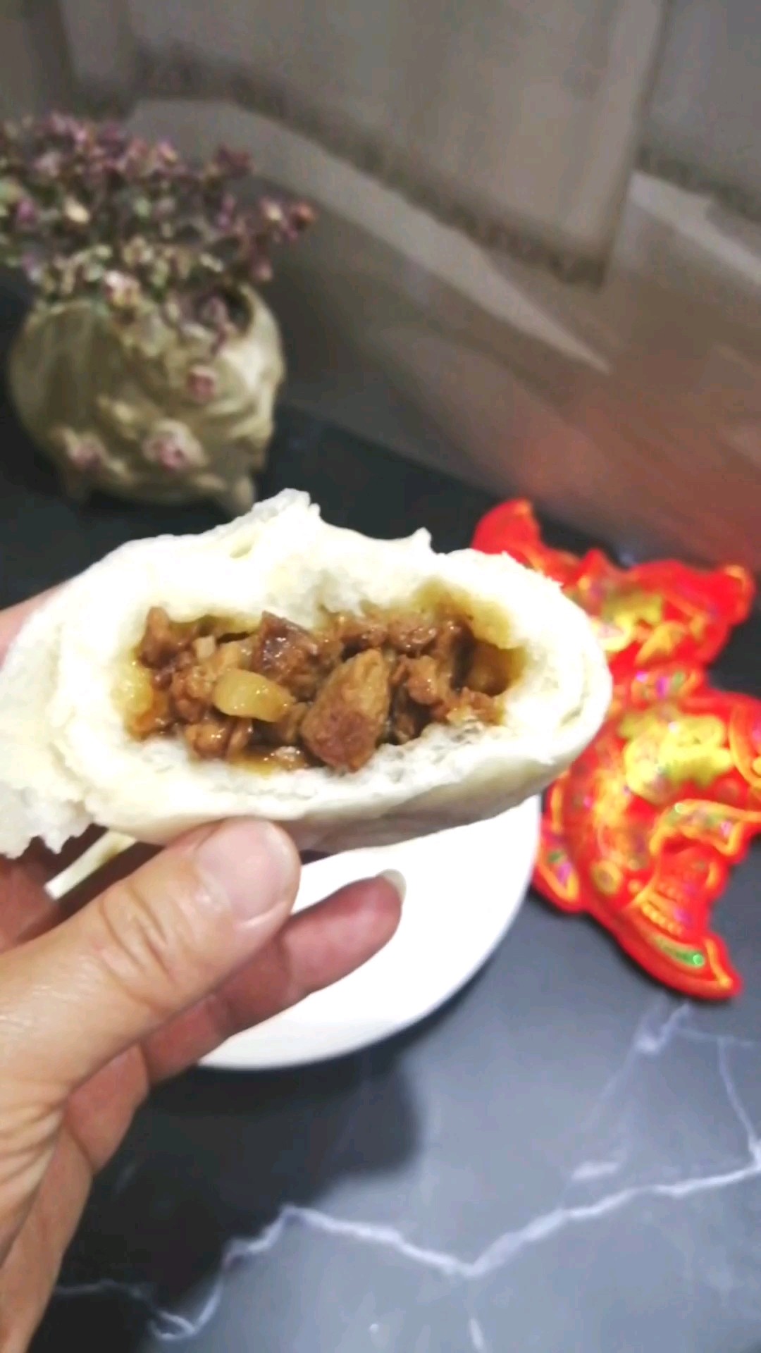 Barbecued Pork Bun recipe