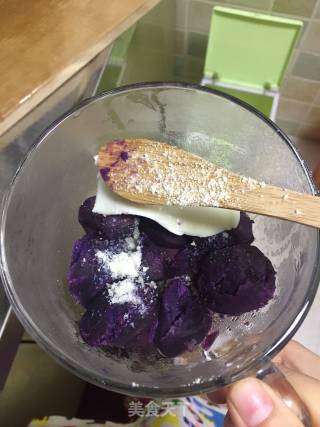 Purple Potato Cake recipe