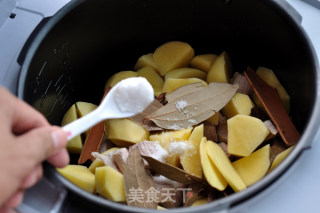 Pressure Cooker Beef Stew with Potatoes recipe