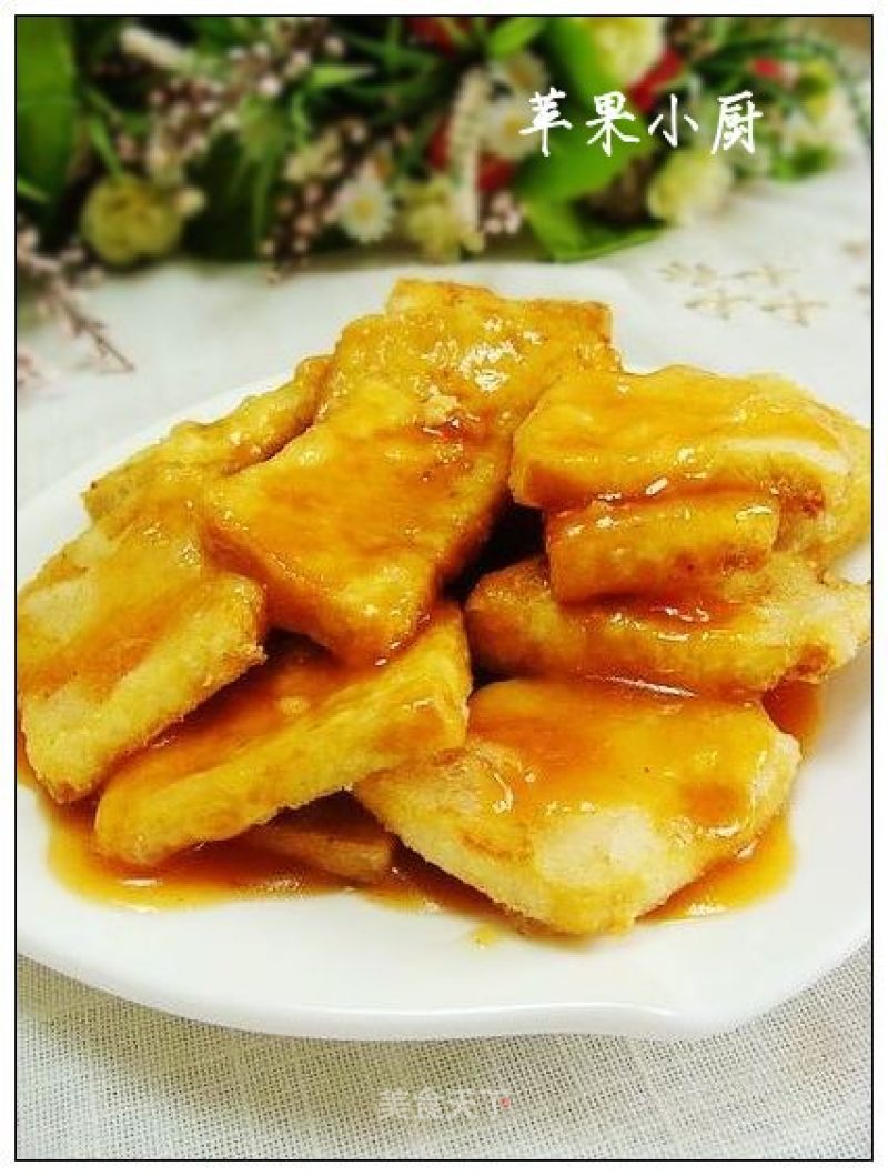Crispy Tofu in Tomato Sauce recipe