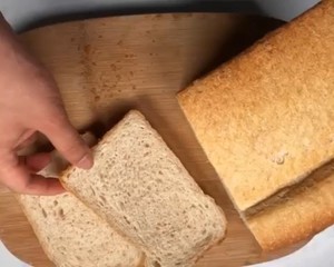 Natural Yeast Whole Wheat Toast (no Sugar, No Oil, No Eggs) [consuming and Discarding Seeds] recipe