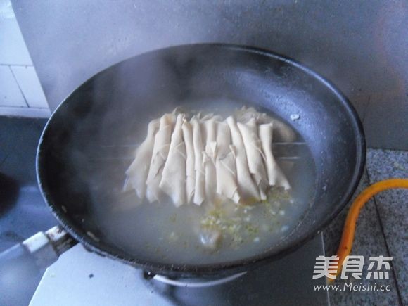 Chicken Soup Tofu Skewers recipe