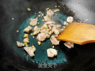 Stir-fried Pork with Choi Vegetables recipe