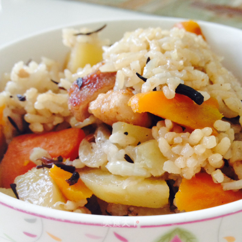 Hijiki Salted Rice recipe