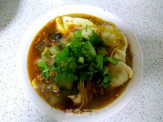 Noodle Soup Dumplings recipe