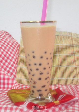 Let The Students Can’t Stop Their Mouths [powder Round Milk Tea] recipe