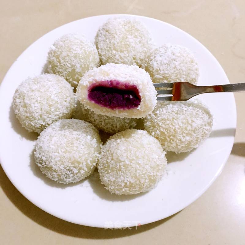 Purple Sweet Potato Glutinous Rice Magnet recipe