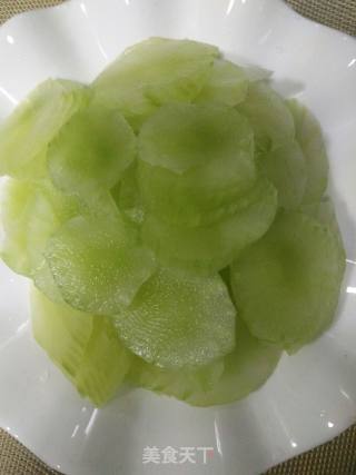 Fried Fungus with Lettuce recipe
