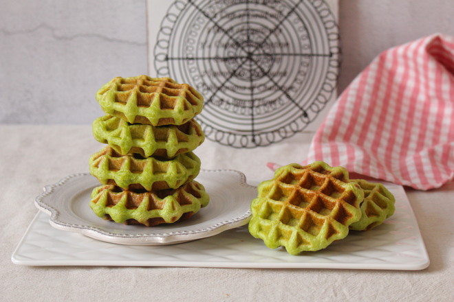 Spinach Waffles recipe