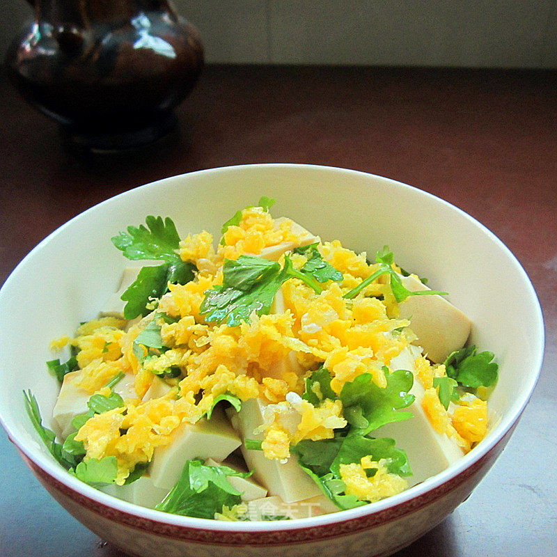 Microwave ---- Tofu with Egg Yolk recipe