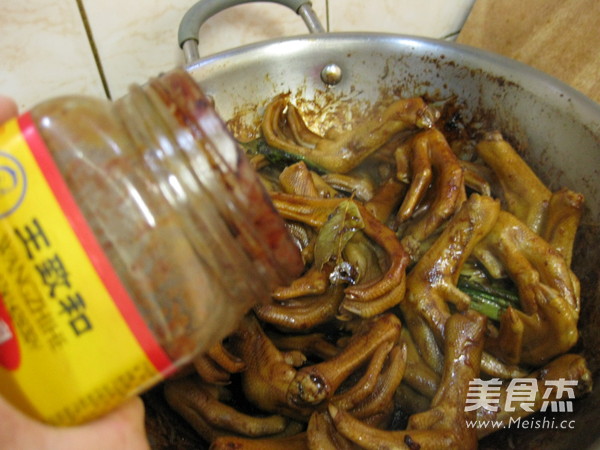 Stewed Duck Feet recipe