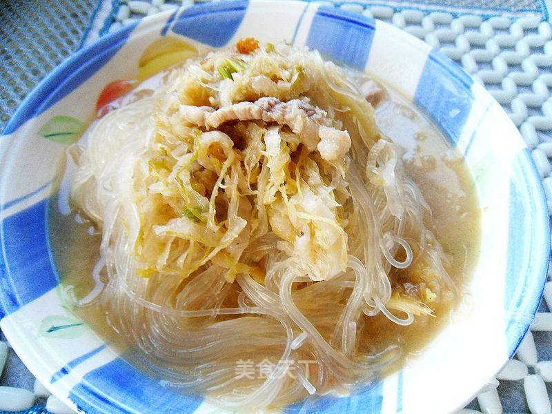 Sauerkraut Stewed Vermicelli recipe