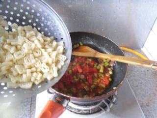 Fried Alphabet Pasta recipe