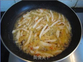 Crab Meat Rice Cake Strips recipe