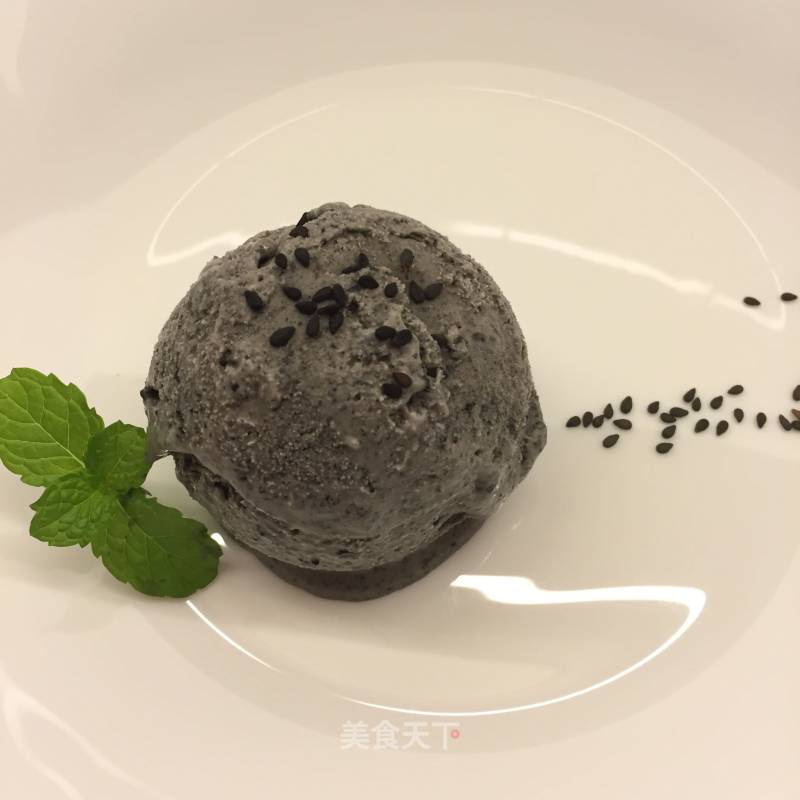 Black Sesame Ice Cream recipe