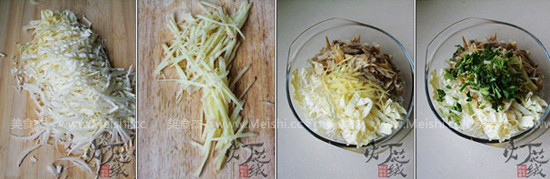 Dried Puffer Fish with Cabbage Heart recipe