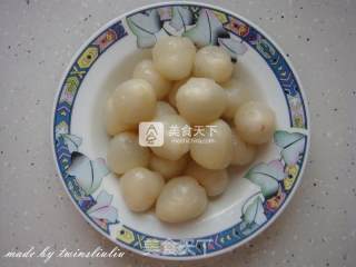 Shrimp Balls with Lychee and Anchovy recipe