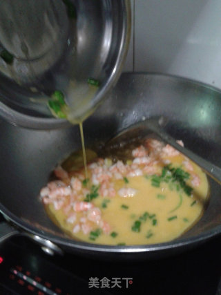 Shrimp Fried Eggs recipe