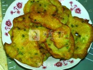 Fried Corn Yam Cake recipe