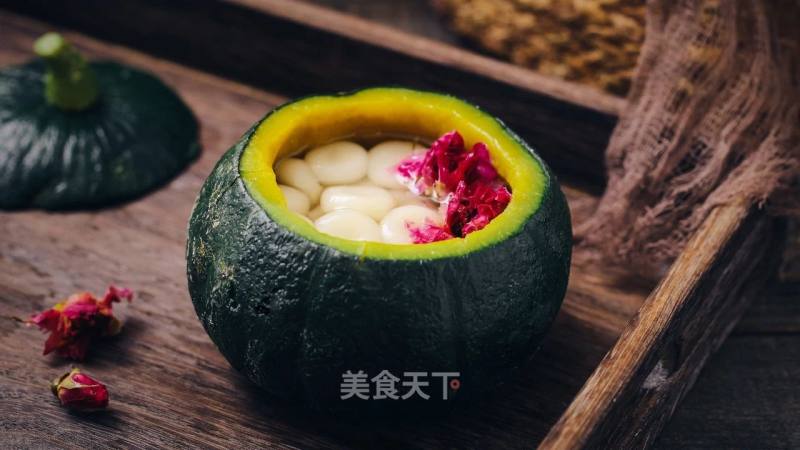 Rose White Jade Pumpkin Cup recipe