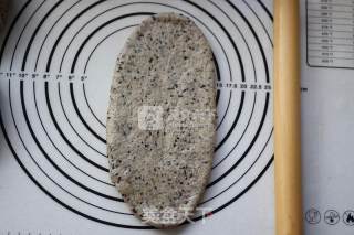 #aca烤明星大赛#——black Sesame Whole Wheat Toast recipe