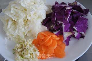 Garlic Cabbage Chips——quick Lazy Meal recipe