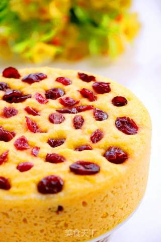 Cranberry Cornmeal Hair Cake recipe