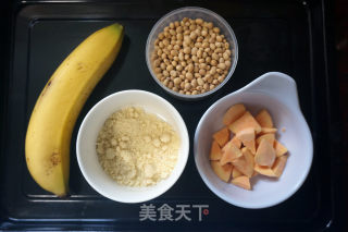 #trust of The Beauty# Sweet Potato Banana Almond Soy Milk, Taste and Taste are Great recipe
