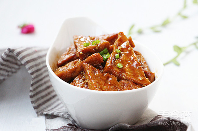 Honey Spicy Dried Tofu recipe