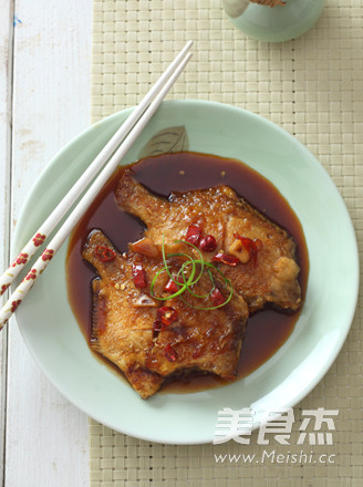 Braised Pomfret recipe