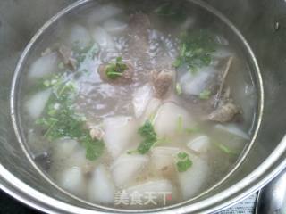 White Radish Big Bone Soup recipe